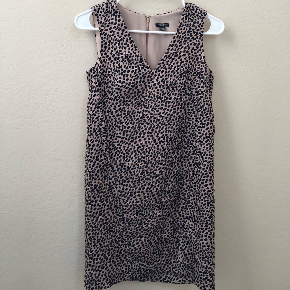 Ann Taylor LOFT Leopard Shift Dress